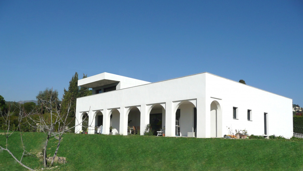 090 Maison méditerranéenne f.ferrero architecte